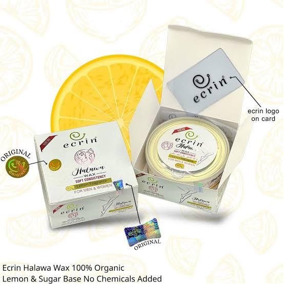 Ecrin Halawa Wax 100% Lemon & Sugar Base