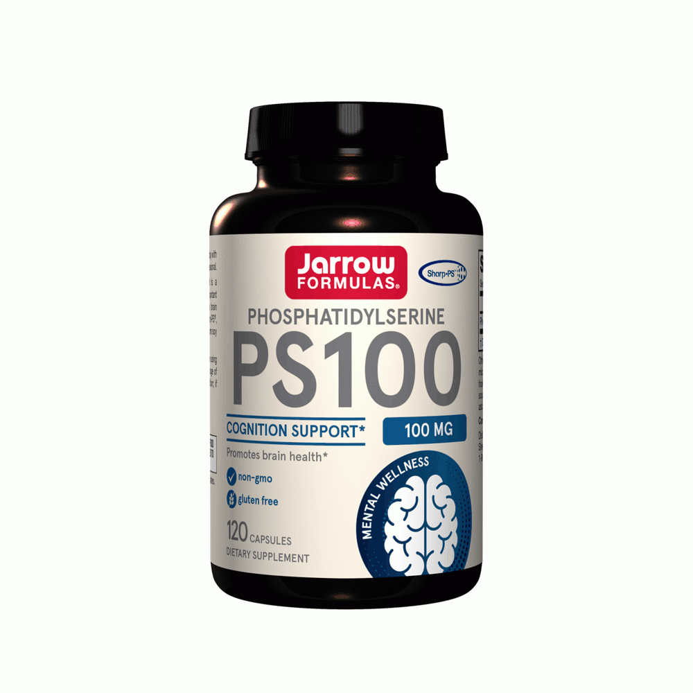 Jarrow Formulas Ps100 | Phosphatidylserine for Brain Health & Cognition | 100mg | 120 Capsules