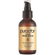 Pura Dor Pure Organic Argan Oil – 118ml for Deep Nourishment & Hydration