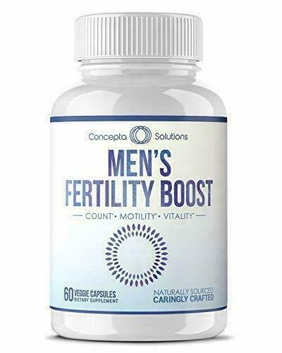 Concepta Solutions Men's Fertility Boost 60 Capsules for Reproductive Health & Vitality