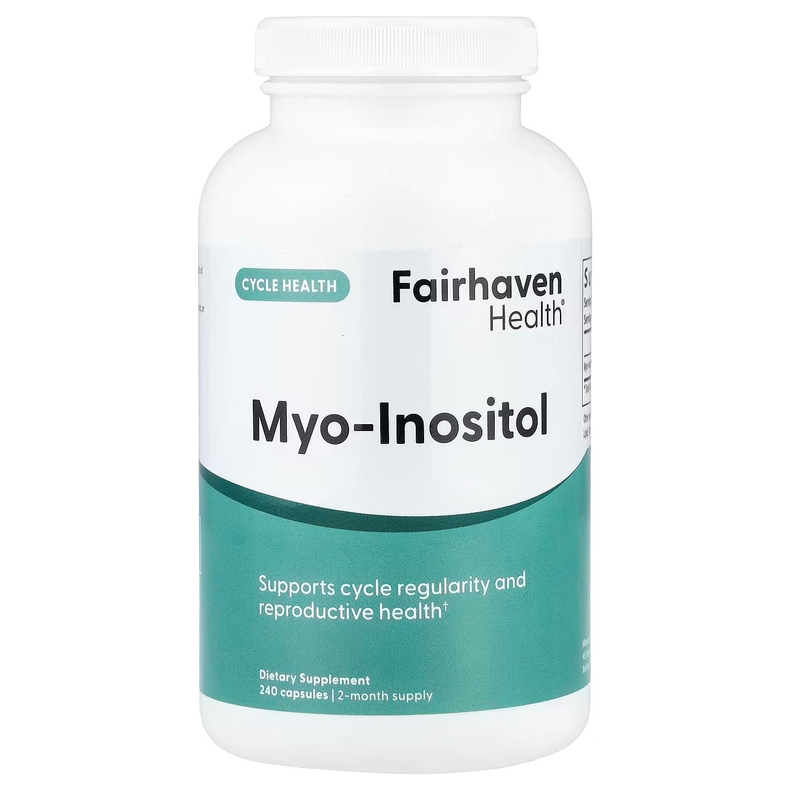 Fairhaven Health Myo-Inositol 500 mg – 240 Capsules Pakistan