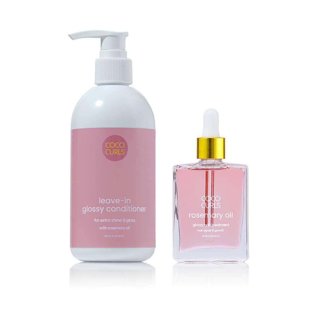 Coco Curls Glossy Wash Hydrating Shampoo With Rosemary Oil 250ml