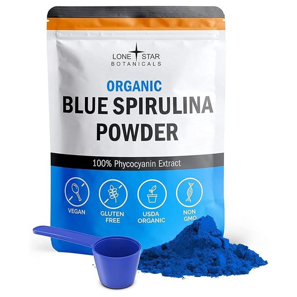 Lone Star Botanicals Organic Blue Spirulina Powder