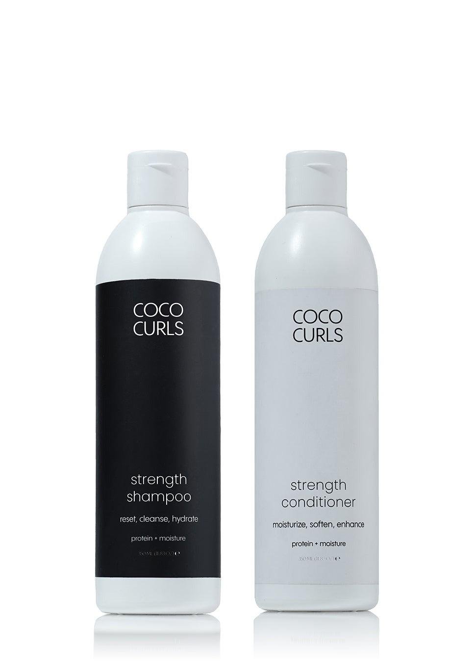 Coco Curls Strength Conditioner Moisturize, Soften And Enhance 350ml