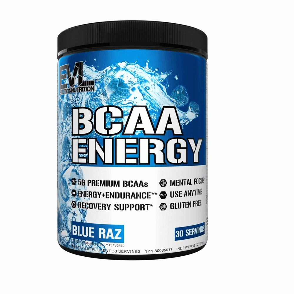 TONNUTRITION BCAA Energy – Premium Aminos for Focus & Endurance | Blue Raz