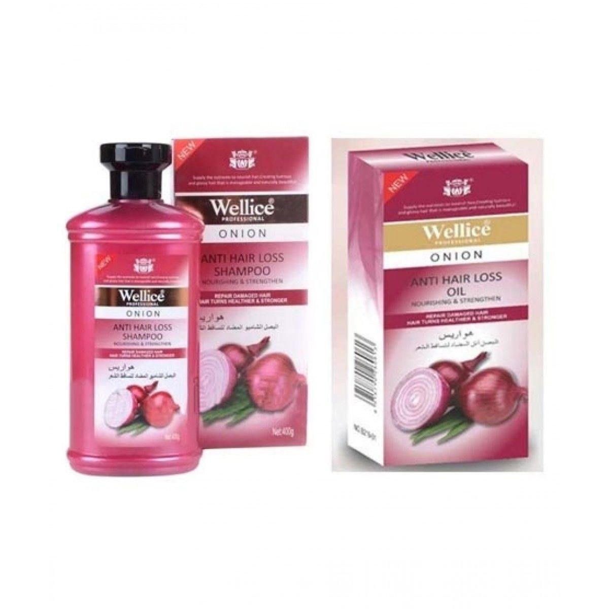 Wellice Onion Anti Hair Fall Shampoo 100% Original Buy Online In Pakistan