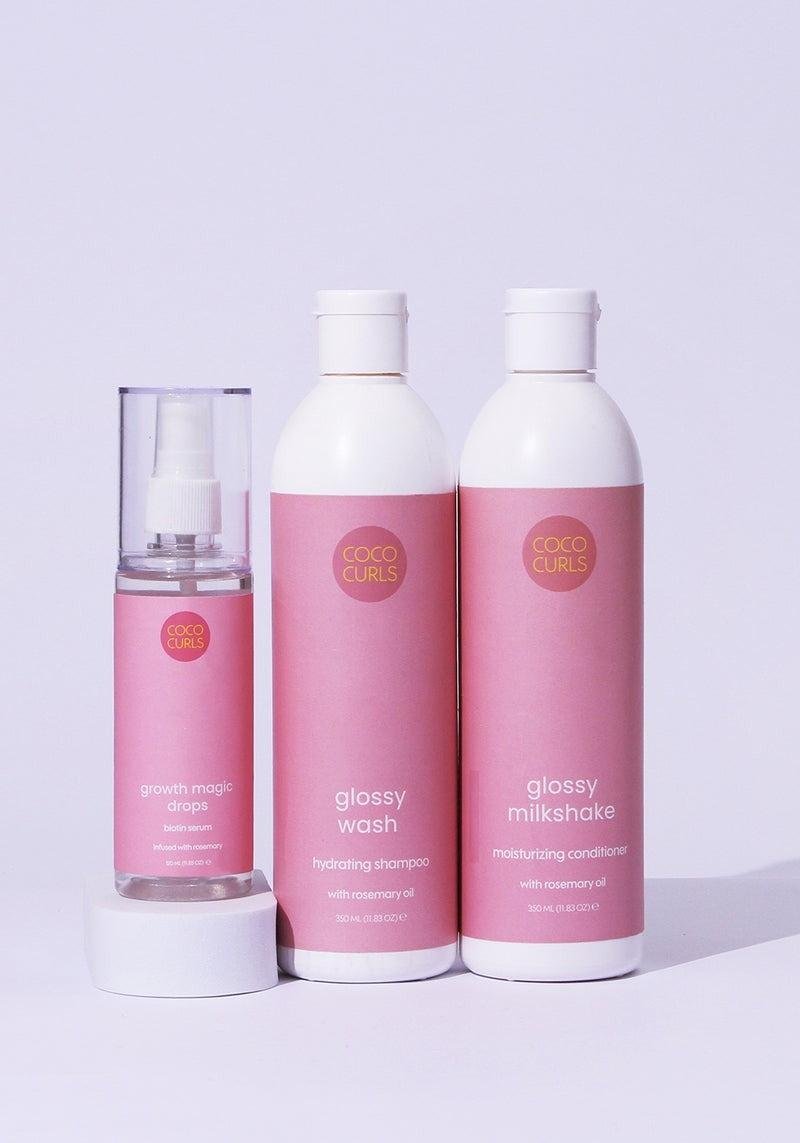 Coco Curls Glossy Milkshake Moisturizing Conditioner 350ml