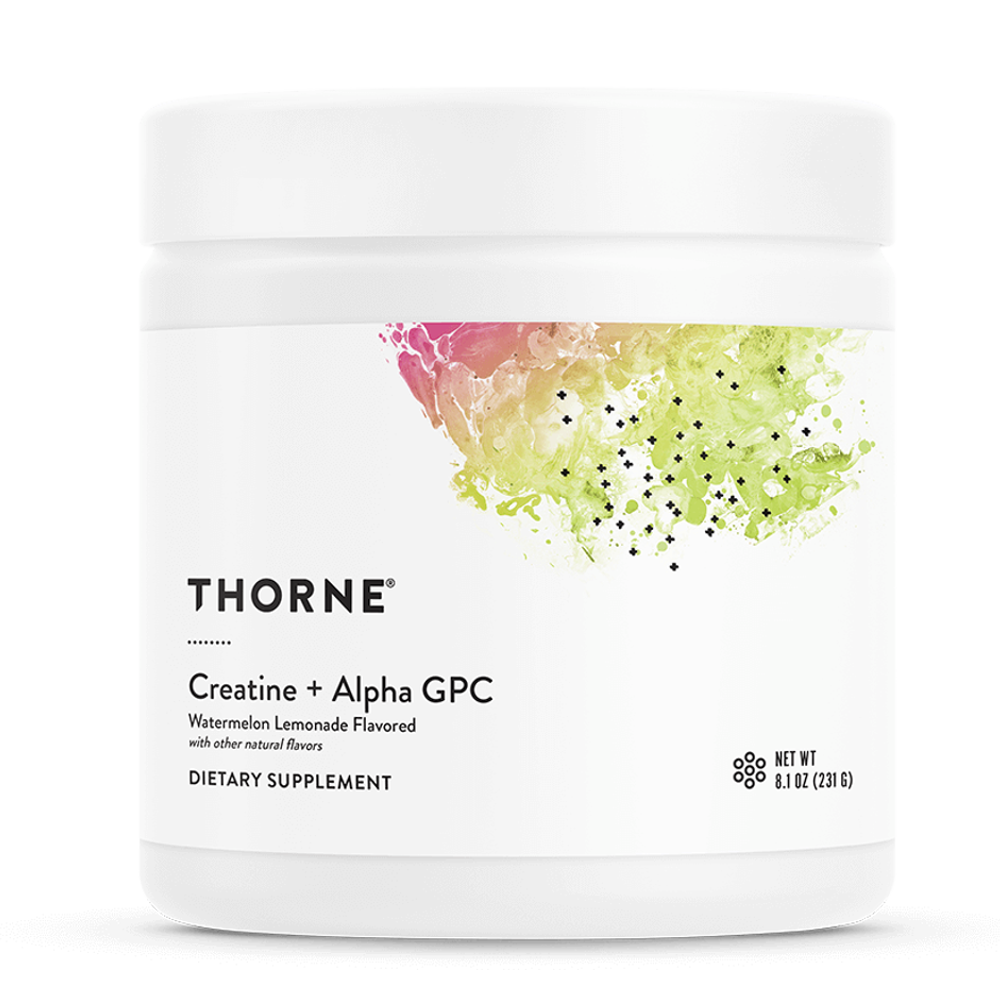 Thorne Creatine + Alpha Gpc - 30 Scoops