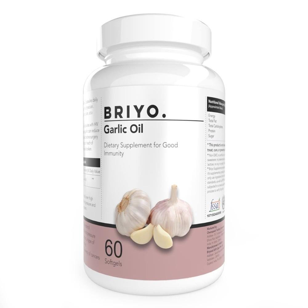 Briyo Garlic Oil – Natural Immunity, Allicin Rich