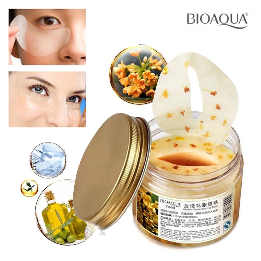 Golden Osmanthus Eye Mask – Refreshing & Anti-Aging Under Eye Treatment