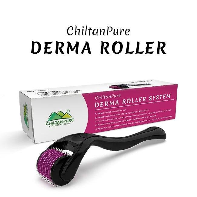 Derma Roller System – 540 Needles for Skin Regeneration, Anti-Aging, and Collagen Stimulation Therapy