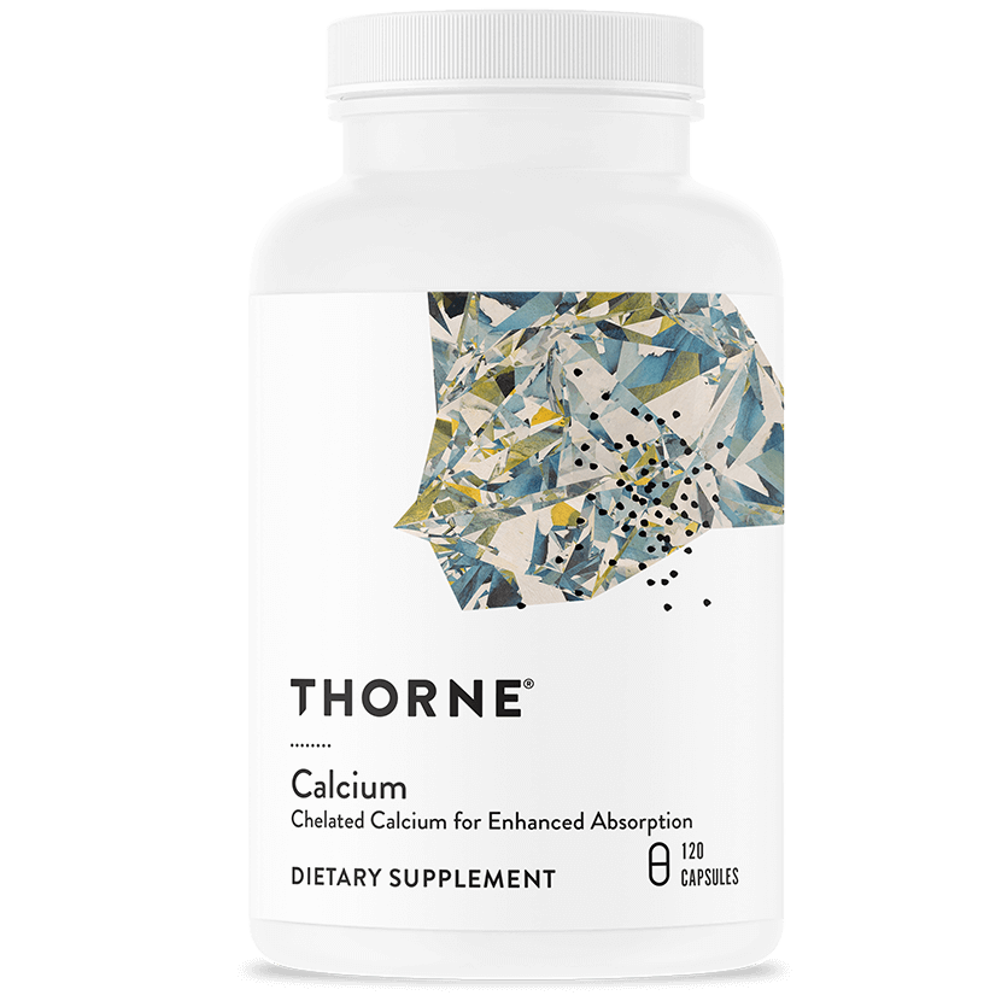 Thorne Calcium Chelated Calcium for Enhanced Absorption - 120 Capsules