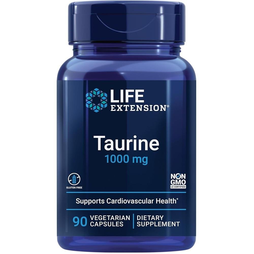 Life Extension Taurine 1000mg – Heart & Energy Support