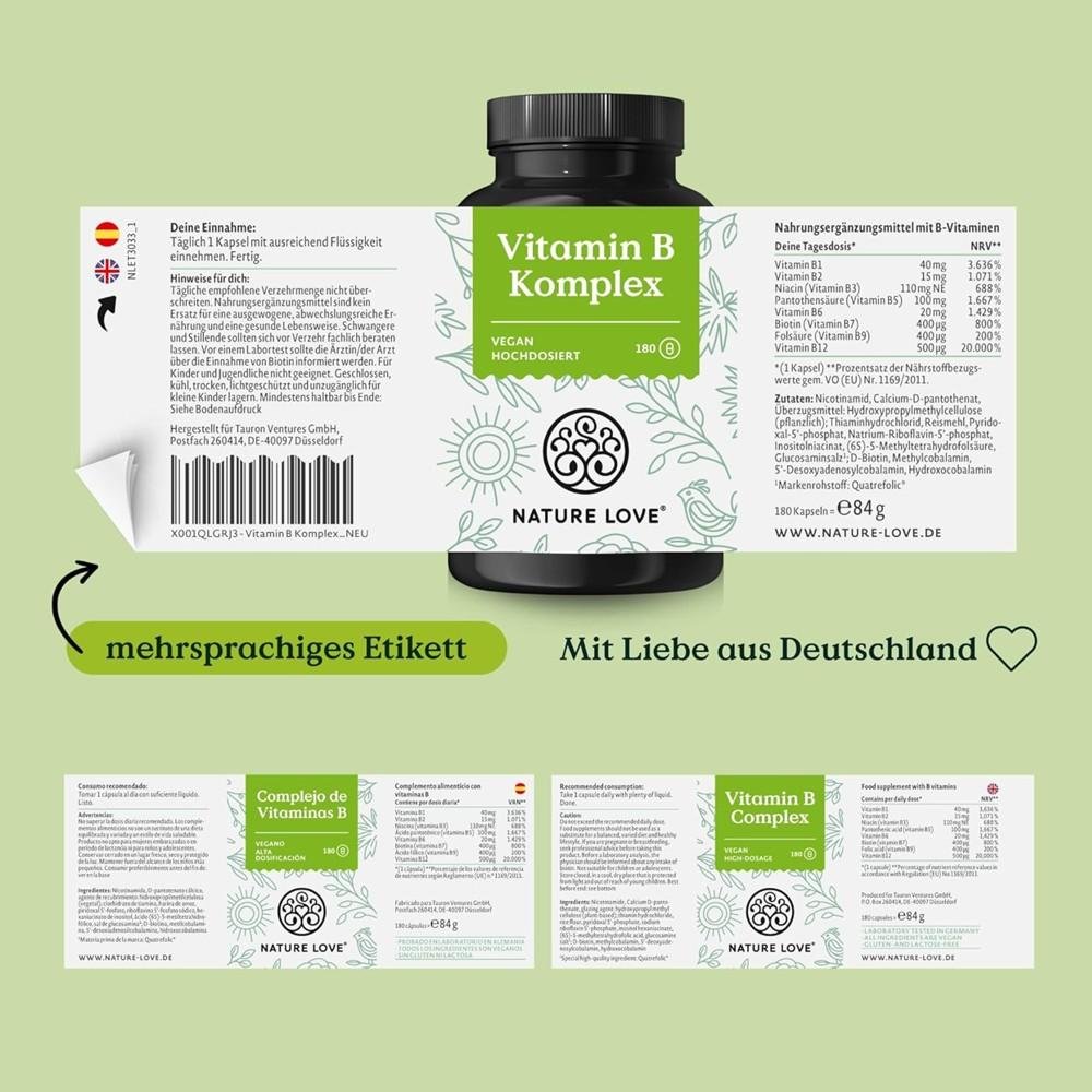 Nature Love Vitamin B Komplex thumbnail 2