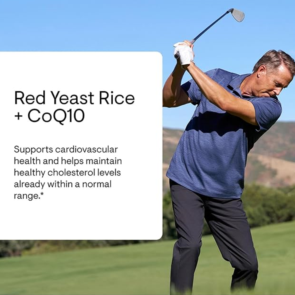 Thorne Red Yeast Rice + Coq10 - 120 Capsules thumbnail 3