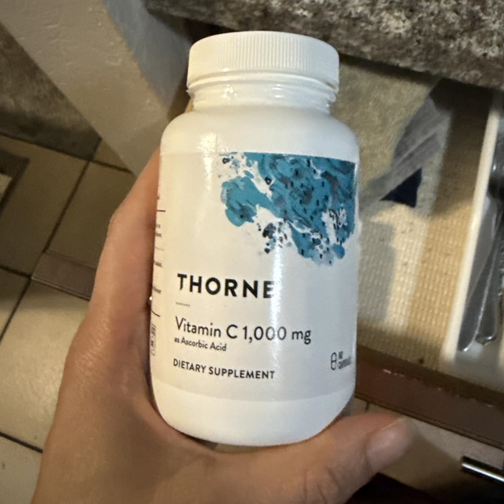 Thorne Vitamin C 1,000 Mg Ascorbic Acid - 60 Capsules thumbnail 6
