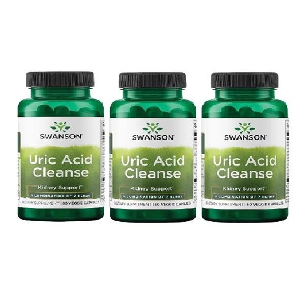Uric Acid Cleanse Kidney Support by Swanson thumbnail 3