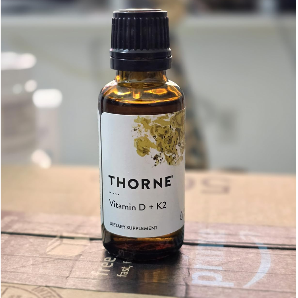 Thorne Vitamin D + K2 Liquid | Health Support - 30 Ml thumbnail 5