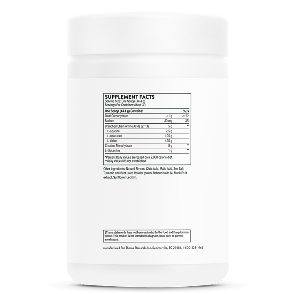 Thorne Creatine + BCAAs | Support Muscle Strength - 30 Scoops thumbnail 3