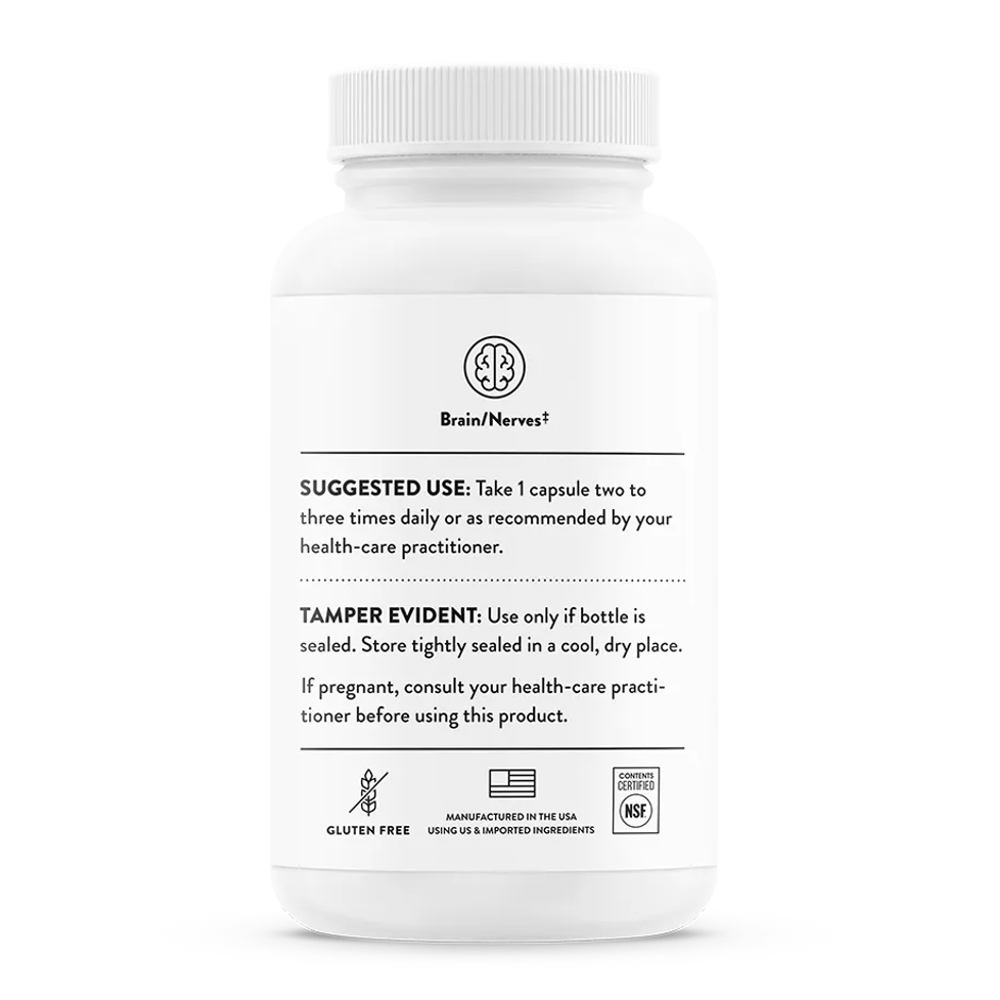 Thorne Acetyl-L-Carnitine 500mg - 60 Capsules thumbnail 2