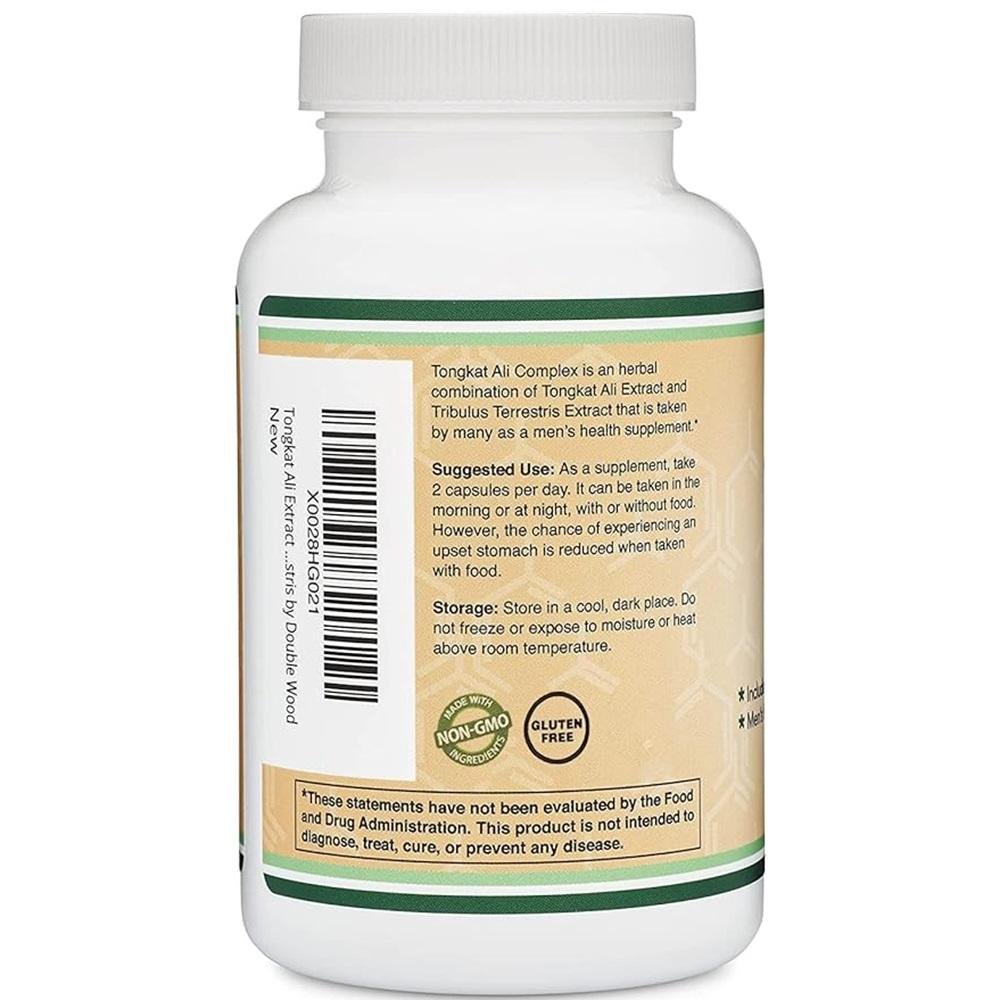 Double Wood Supplements Tongkat Ali Complex 1020 Mg thumbnail 3
