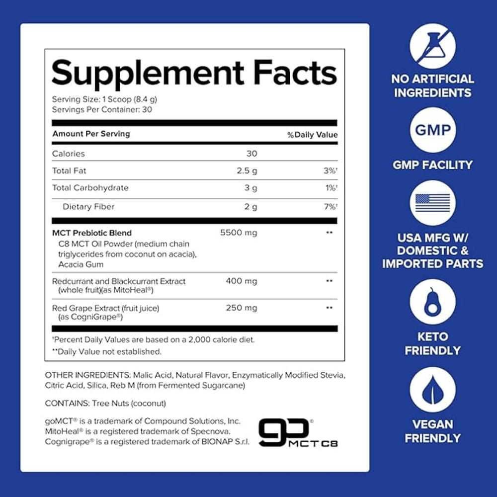 Gundry MD MCT Wellness - Raspberry Medley thumbnail 2