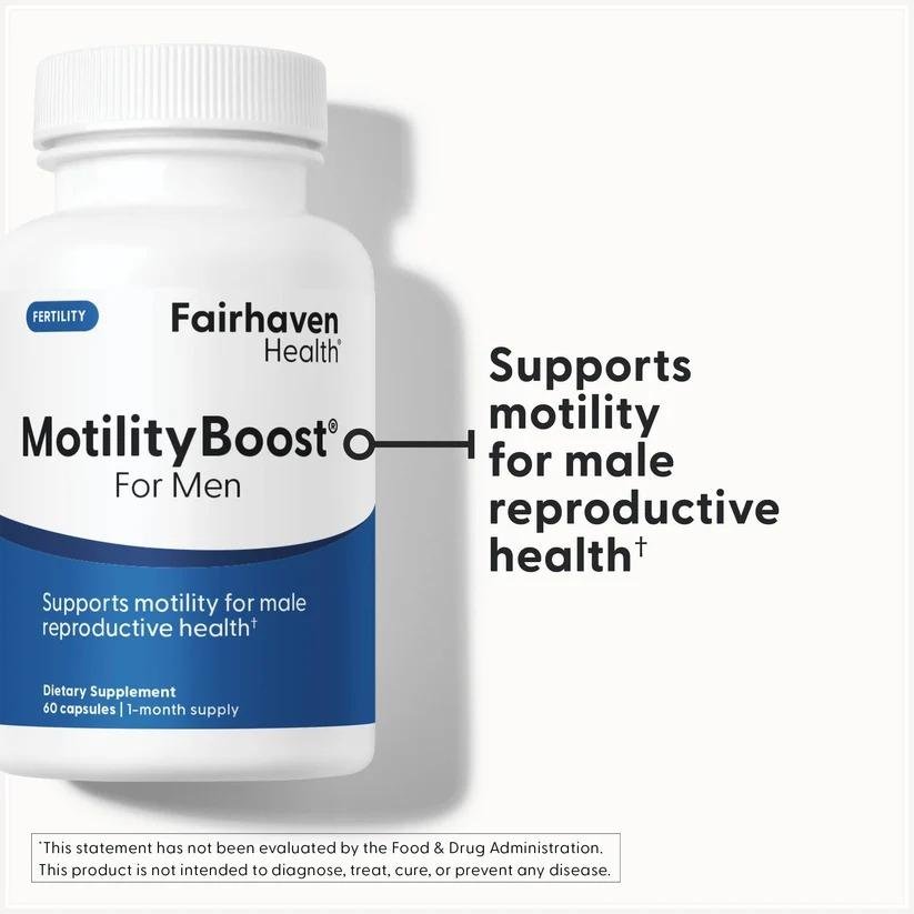 Fairhaven Health MotilityBoost for Men – Men’s Health Supplement thumbnail 2