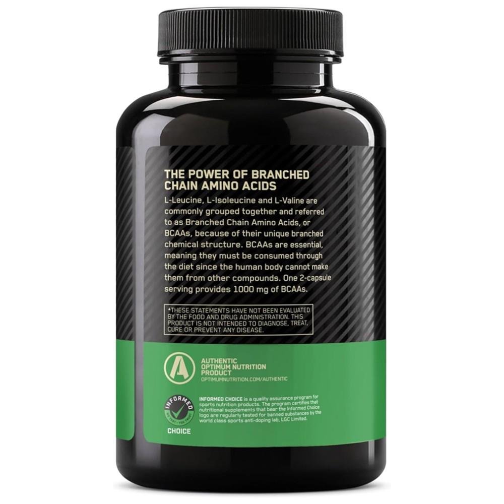 Optimum Nutrition BCAA 1000 - 2:1:1 Ratio thumbnail 3