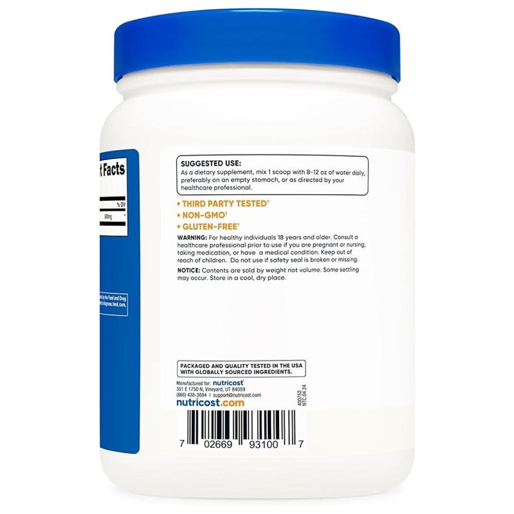 Nutricost GABA 500 Mg Powder - Gamma Aminobutyric Acid thumbnail 2