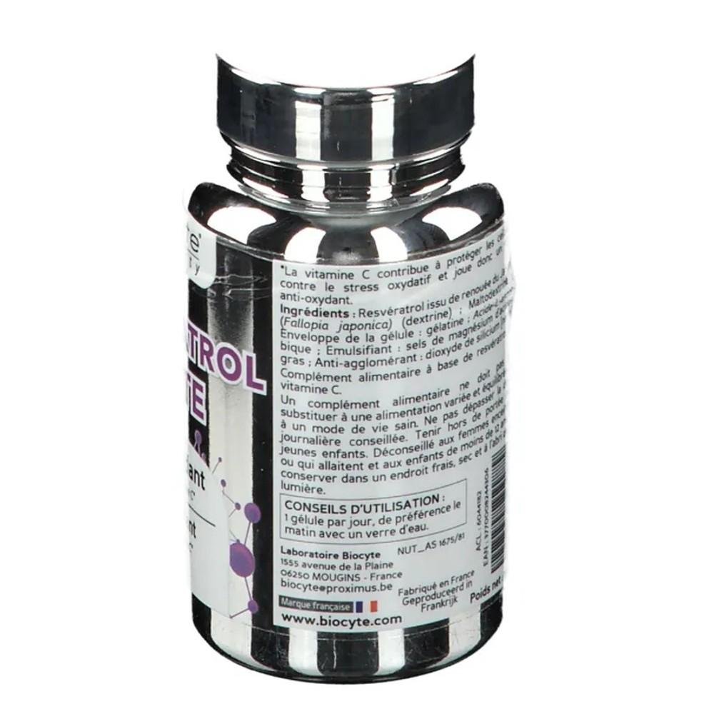 Biocyte Longevity Resveratrol Forte – Powerful Antioxidant Support thumbnail 2