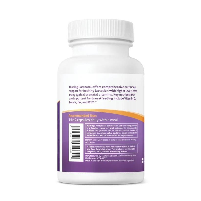 Fairhaven Health Milkies Nursing Postnatal Nutritional Support 60 Capsules thumbnail 2