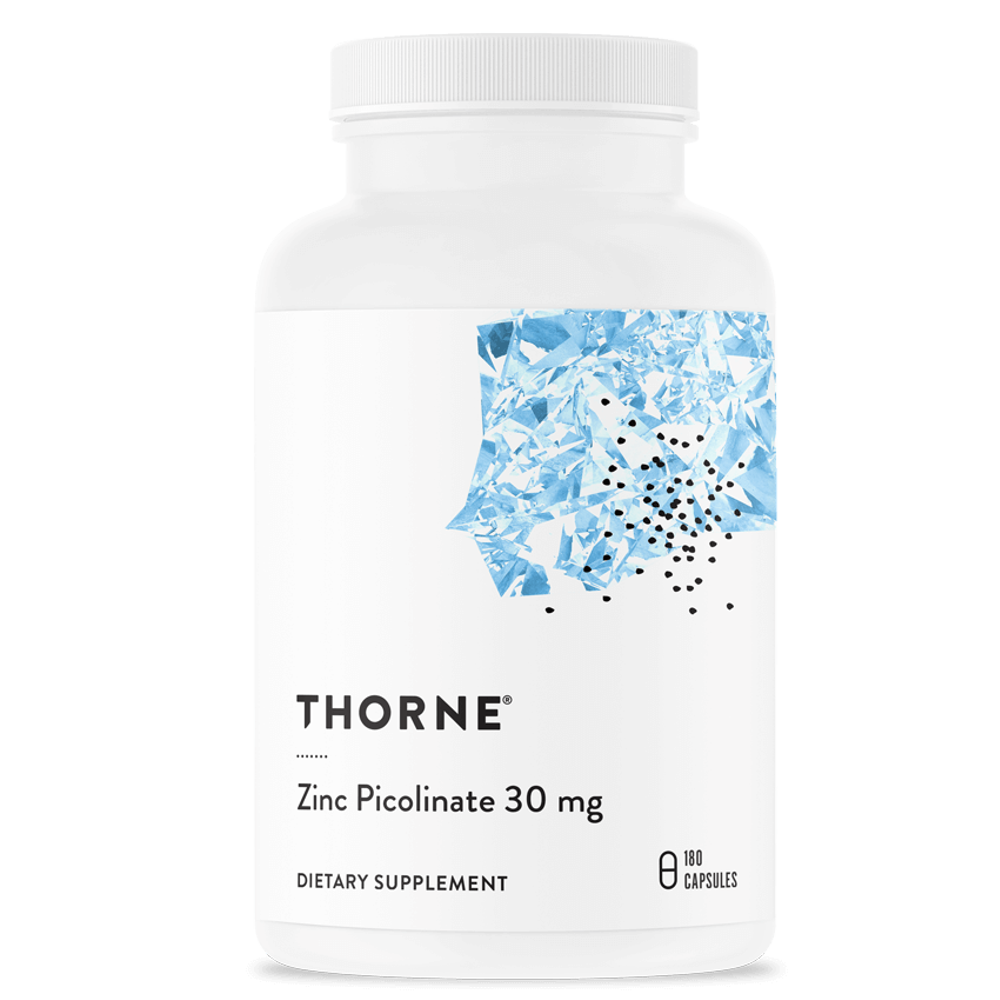 Thorne Zinc Picolinate 30 Mg - 60 Capsules thumbnail 6