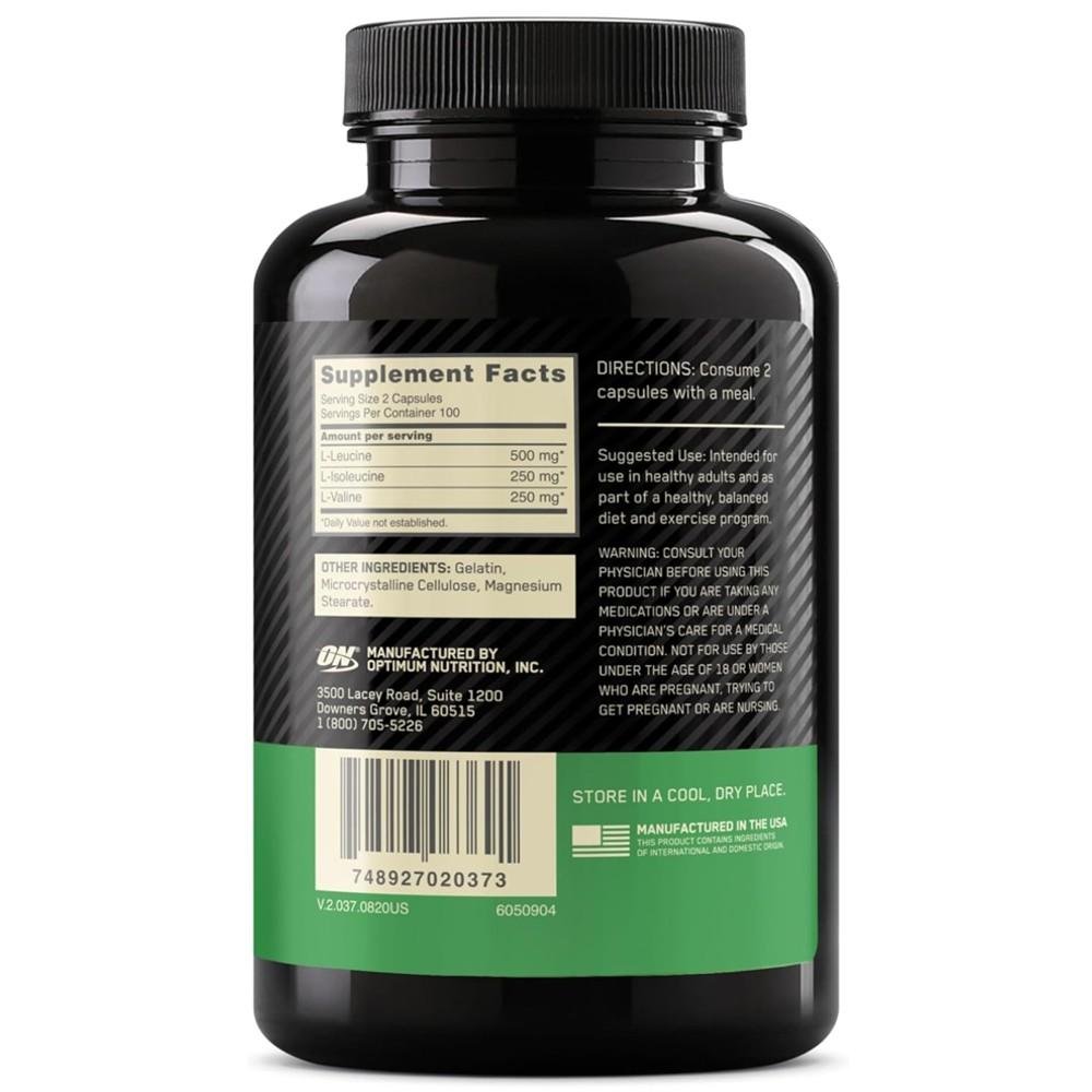 Optimum Nutrition BCAA 1000 - 2:1:1 Ratio thumbnail 2