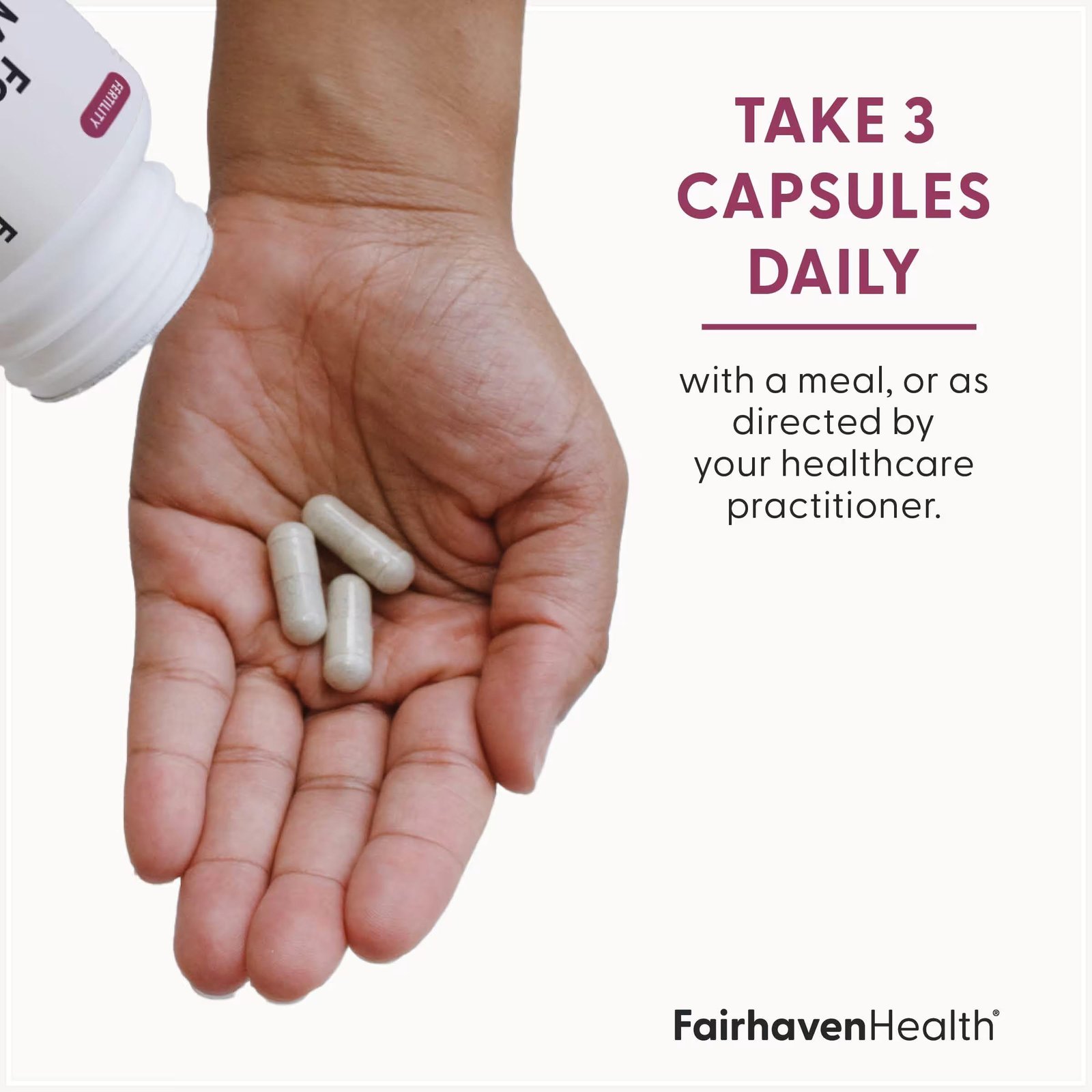 Fairhaven Health, FertilAid® Multivitamin For Women, 90 Capsules thumbnail 4
