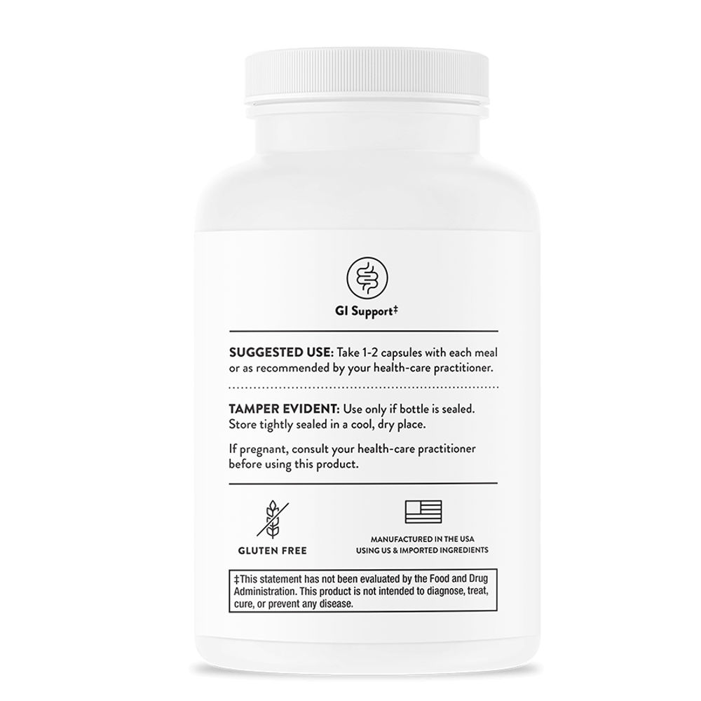 Thorne Advanced Digestive Enzymes - 180 Capsules thumbnail 2