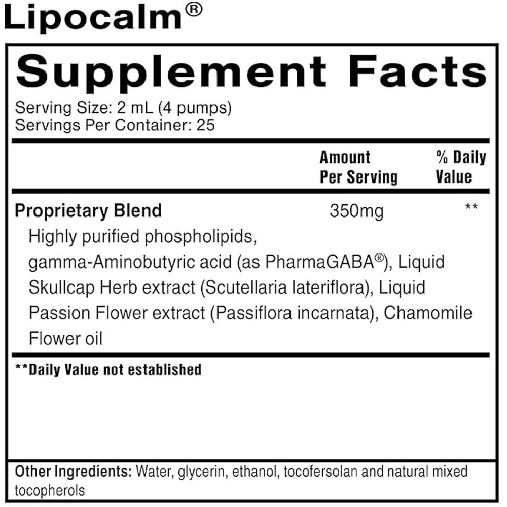Quicksilver Scientific Liposomal LipoCalm – PharmaGABA thumbnail 2
