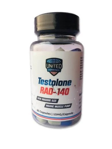 Testolone Rad140 15mg 60 Capsules United Hormones