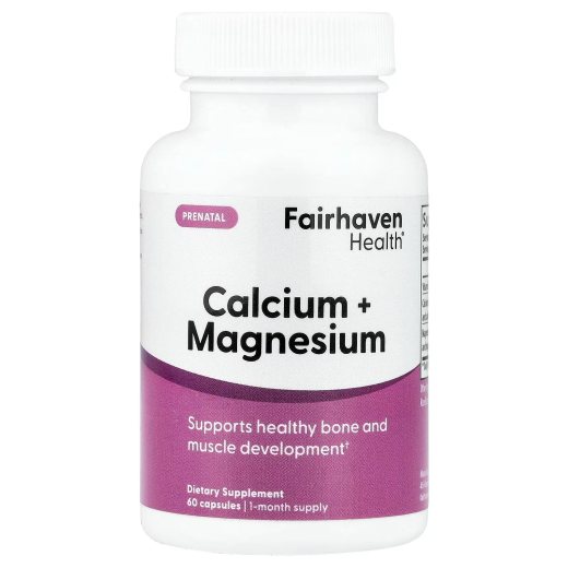 Fairhaven Health Prenatal Calcium + Magnesium – Women’s Nutritional Supplement