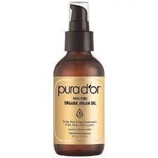 Pura Dor Pure Organic Argan Oil – 118ml for Deep Nourishment & Hydration