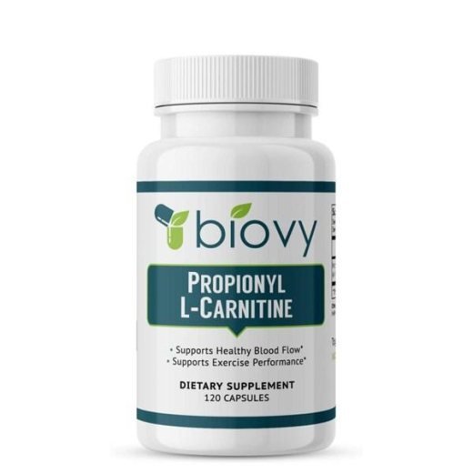 Biovy Propionyl L-Carnitine – 120 Capsules for Energy & Circulation Support