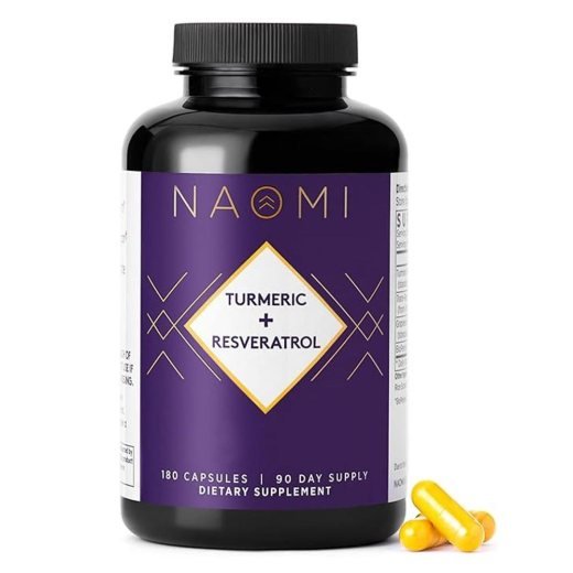 Naomi Turmeric + Resveratrol – Joint & Muscle Support