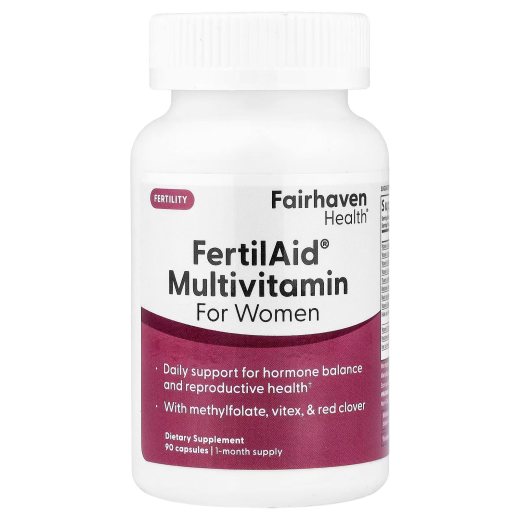 Fairhaven Health, FertilAid® Multivitamin For Women, 90 Capsules