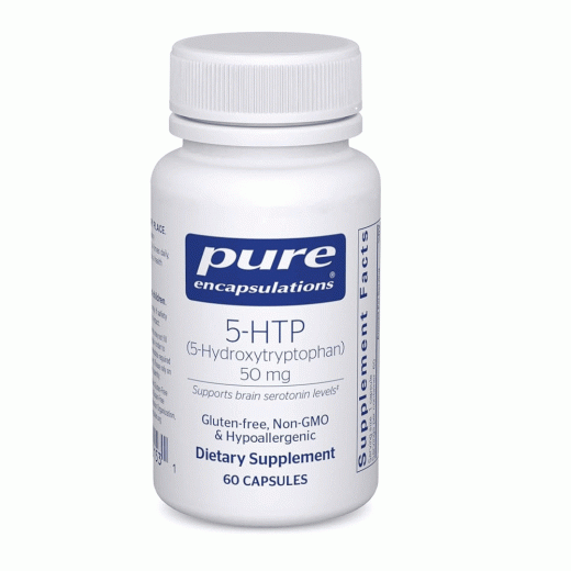 Pure Encapsulations 5-HTP 50mg Serotonin Support for Mood & Relaxation 60 Capsules