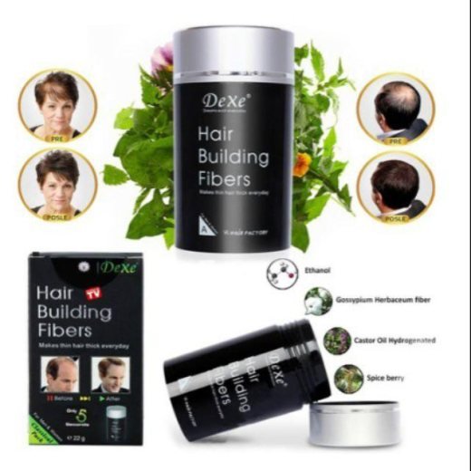 Dexe Hair Building Fiber Free Delivery All Across Pakistan