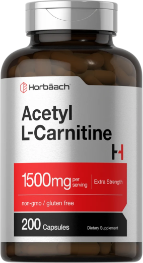 Horbäach Acetyl L-Carnitine 1500mg 200 Capsules