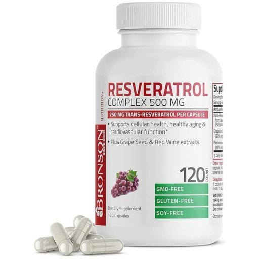 Bronson Resveratrol Complex 500mg – Powerful Antioxidant