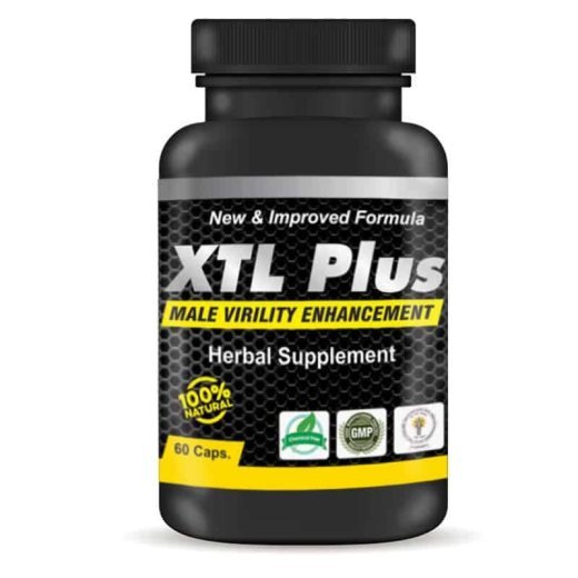 XTL Plus Male Virility Enhancement Herbal Supplement for Strength (60 Capsules)