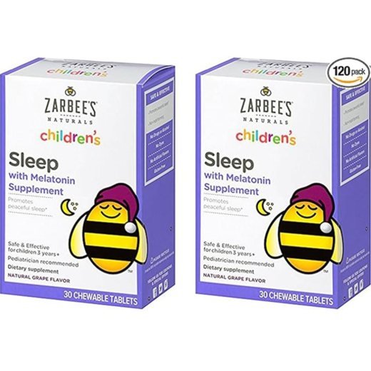 Zarbee's Naturals Children's Sleep Melatonin Supplement