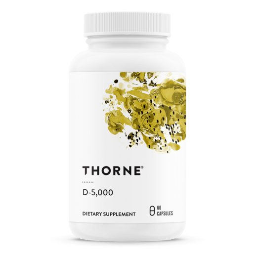 Thorne Vitamin D-5,000 - Nsf Certified for Sport - 60 Capsules