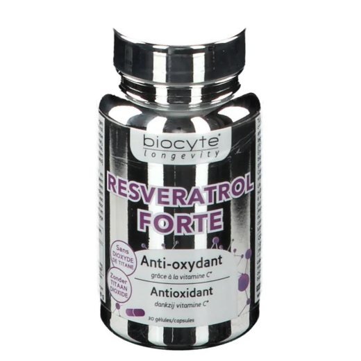 Biocyte Longevity Resveratrol Forte – Powerful Antioxidant Support